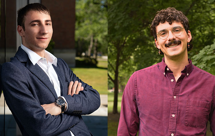 left: Sami Seif and right: Paul Novak