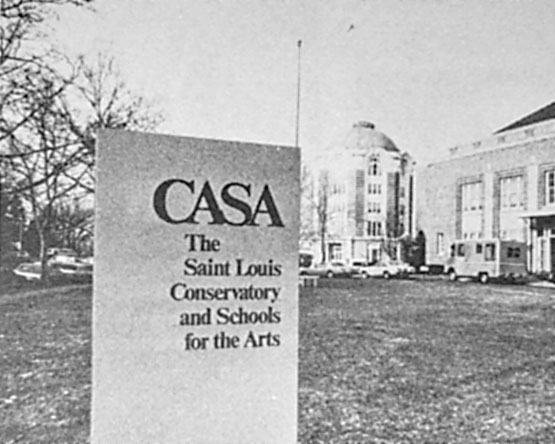 CASA sign in front of 560 Trinity building in University City